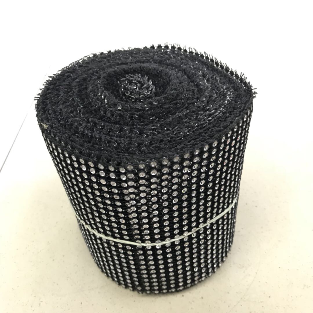 服装辅料银色烫钻排列整齐制作用心可装饰衣服细节图