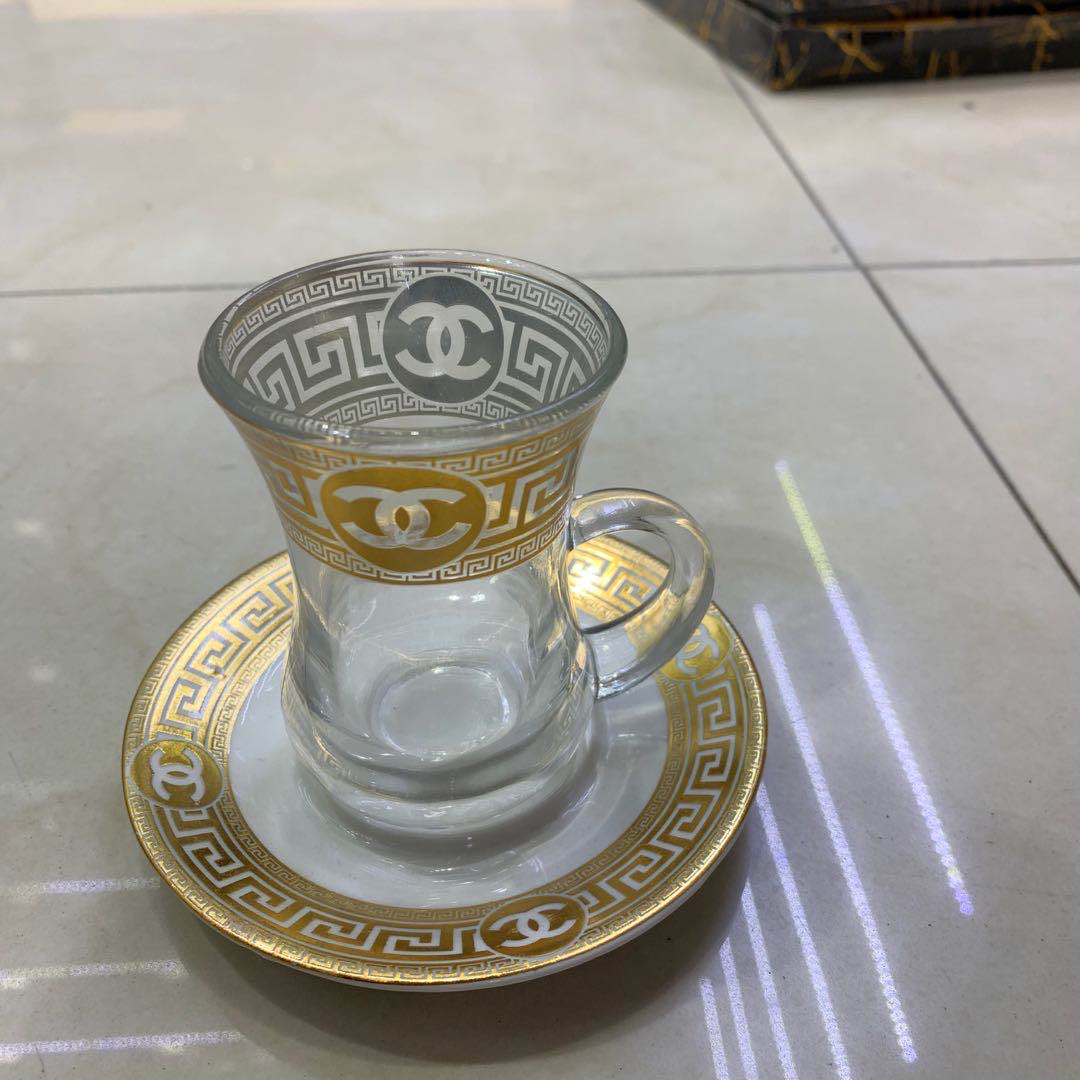玻璃杯花茶杯高硼硅玻璃茶杯耐高温