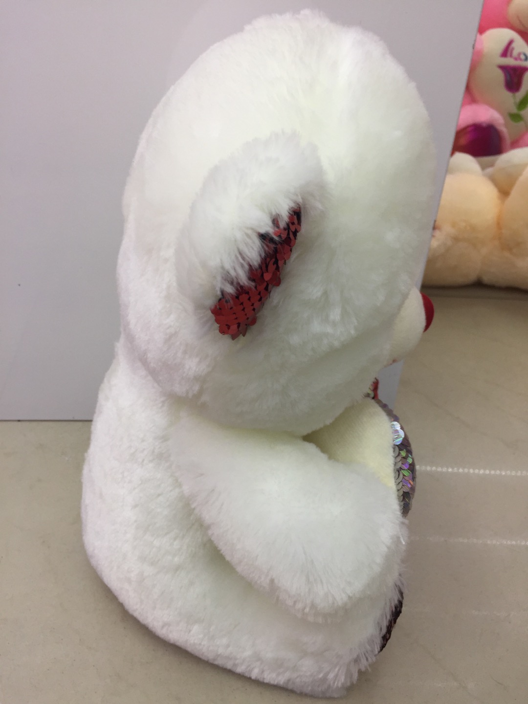 Direct sales from the manufacturer of plush toys, sequined bear-shaped dolls and cartoon figurines details Picture