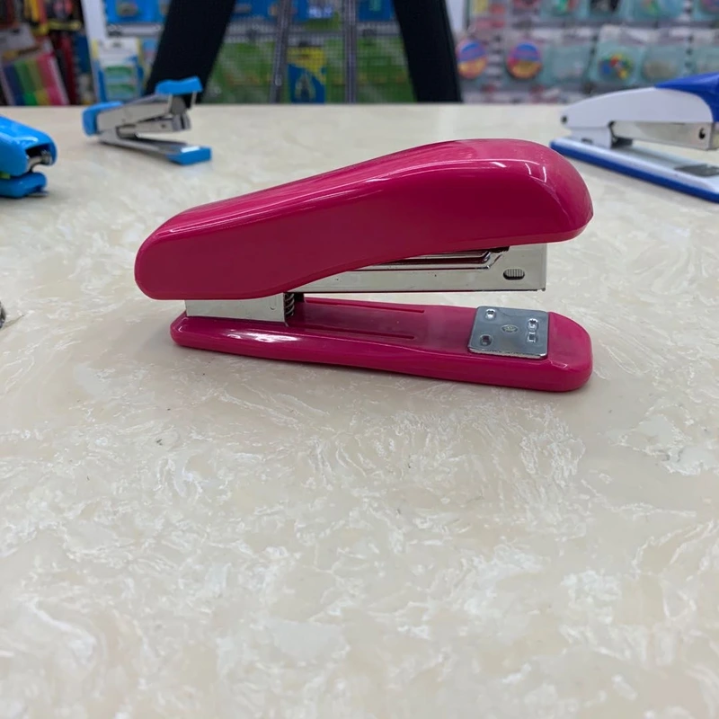Pink All-Wrapped Stapler Office Supplies