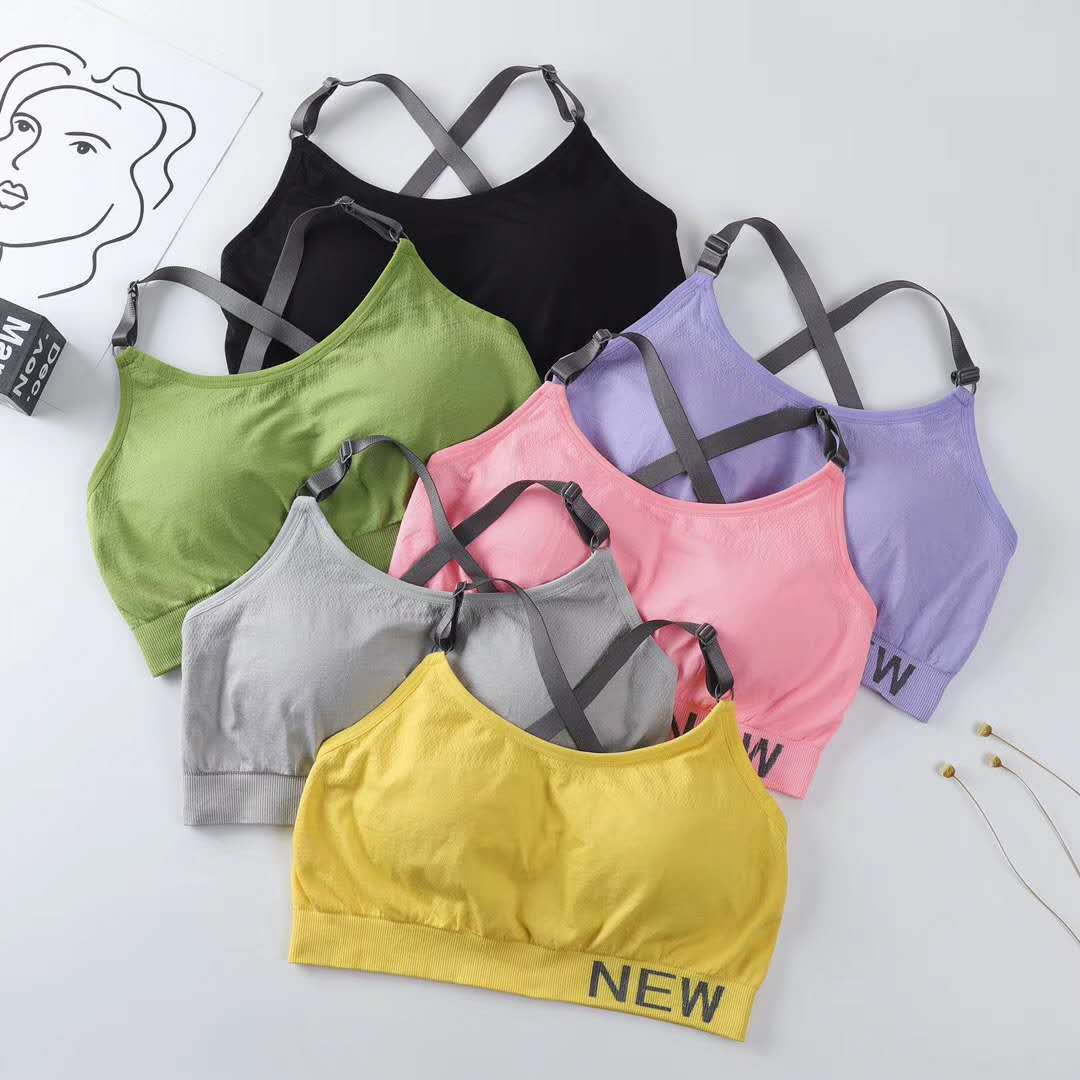 Top Bra Sports Comfortable Simple Elegant Bra