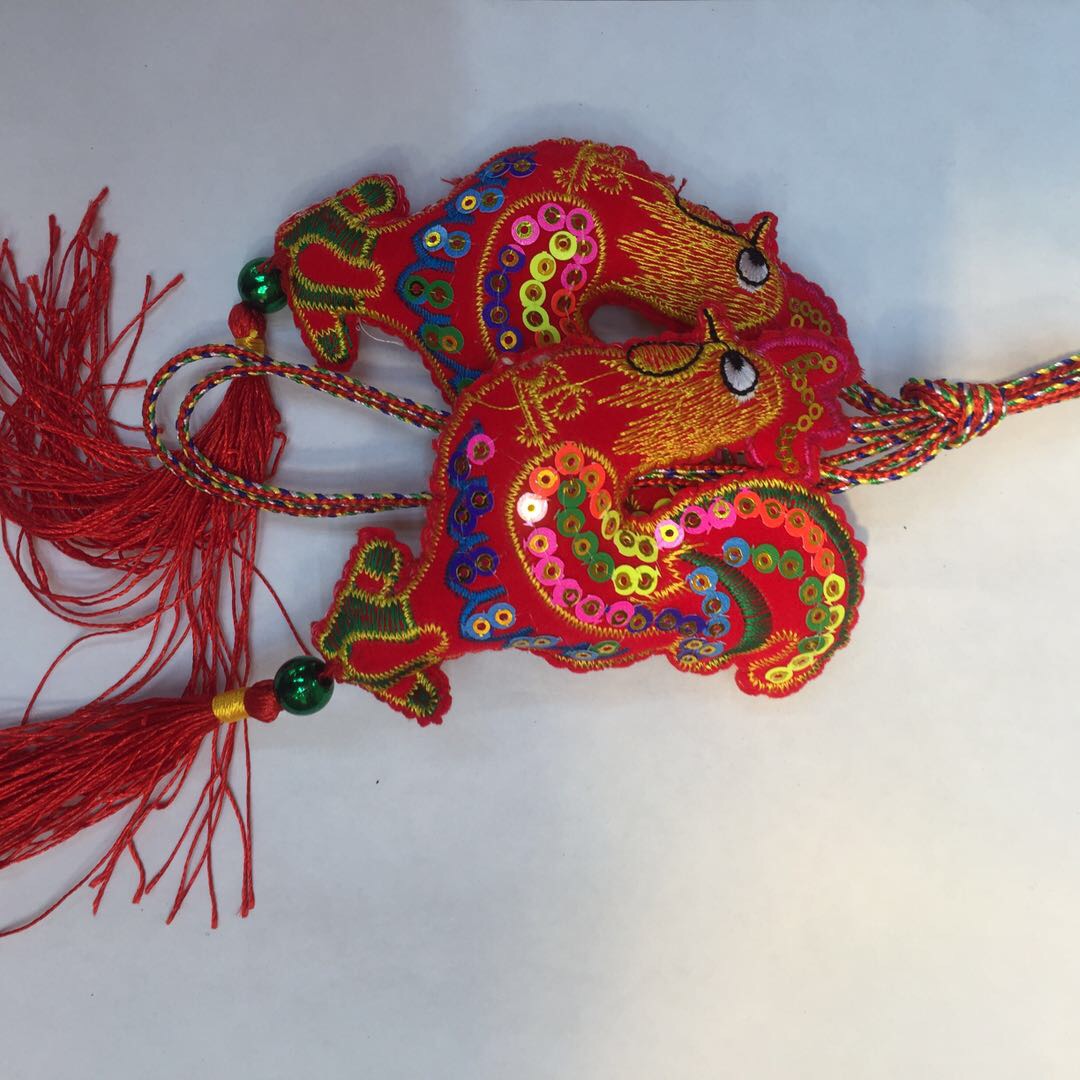 新新工艺制品传统手工艺结合民俗文化十二生肖鸡布艺香包