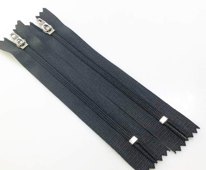 拉链黑色3.5号尼龙拉链弹簧头裤子门禁拉链爆款新款细节图