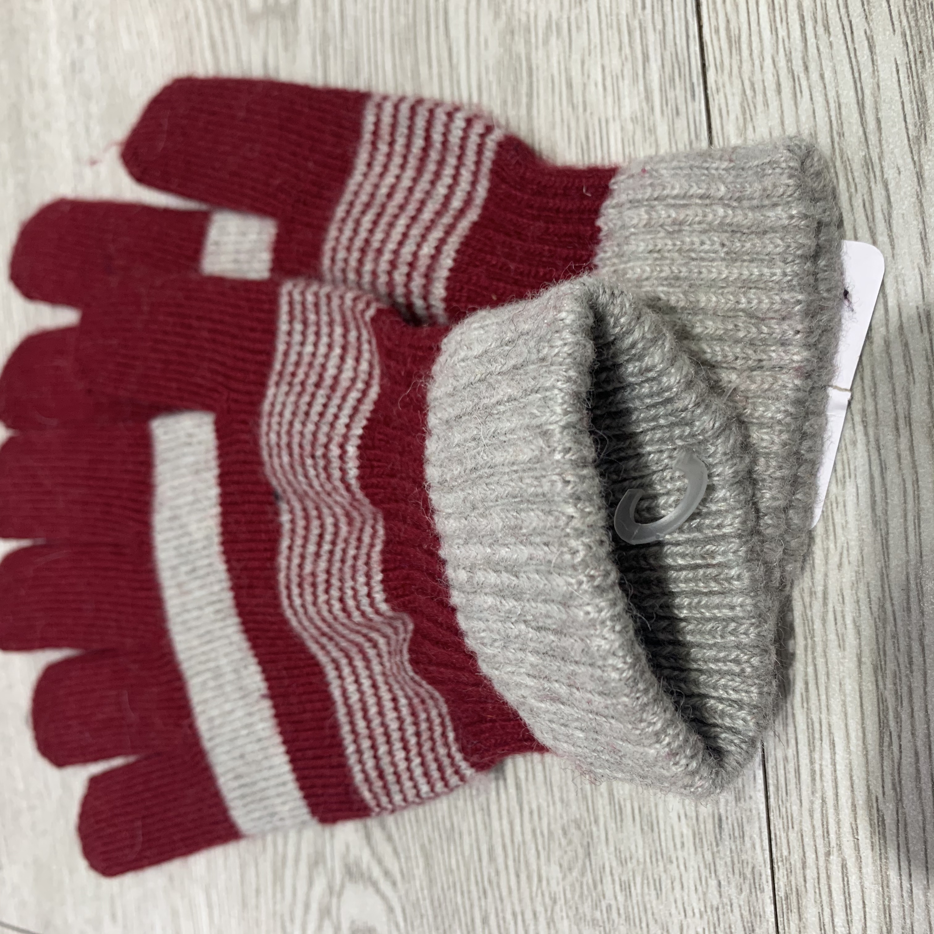 Sanhe Hengtai winter cold-proof wool gloves, full-finger gloves, striped gloves, snow warm knitted gloves, starting from 420 yuan per box, mixed colors Specification image