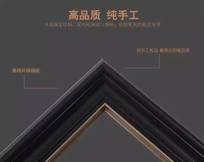 Auchan Painting Industry Modern Nordic Elk Card Decorative Painting details Picture
