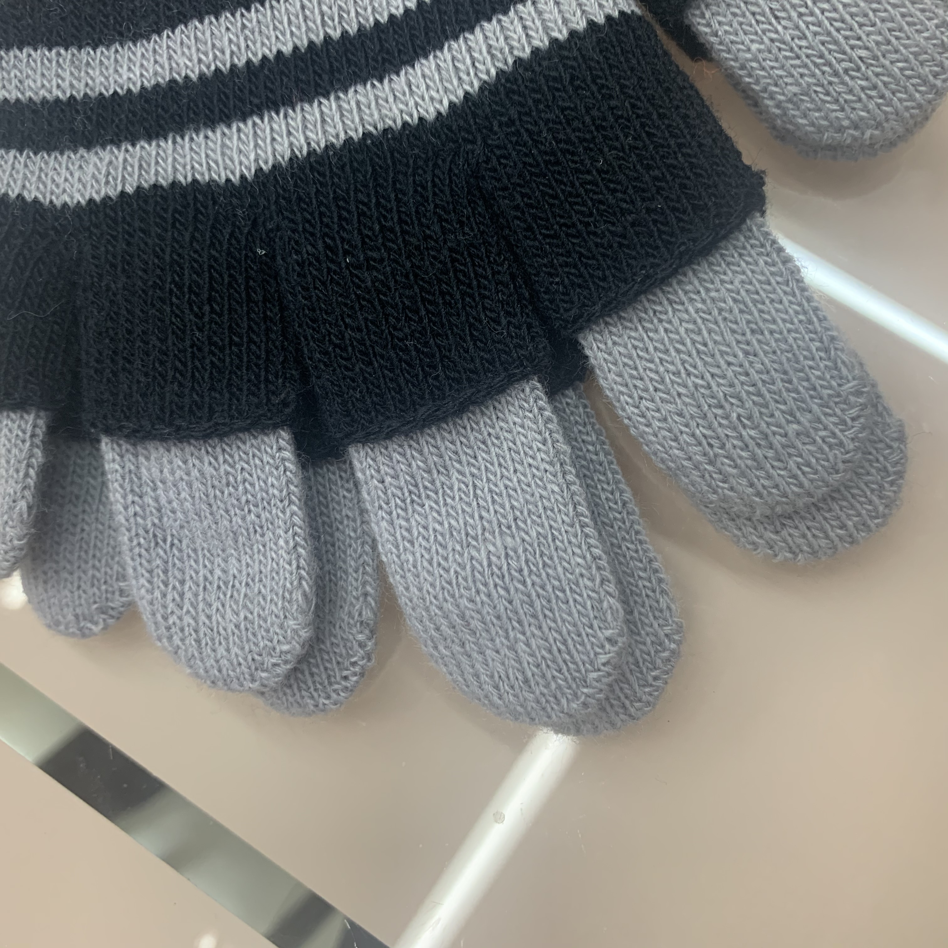 Winter Men's And Women's Winter Knitting Dual-Purpose Woolen Gloves Wool For Cold Protection And Warmth Specification drawing