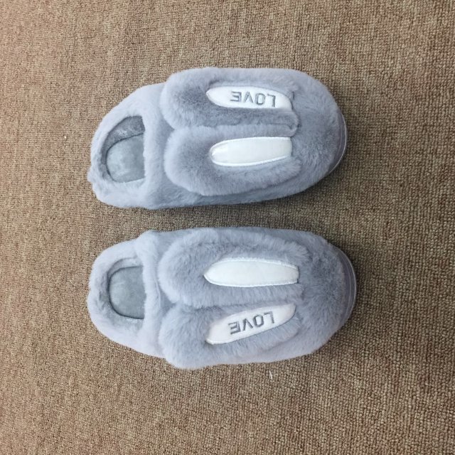 拖鞋冬季新款居家室内棉拖鞋女士冬月子鞋厚底防滑保暖纯色简约拖鞋