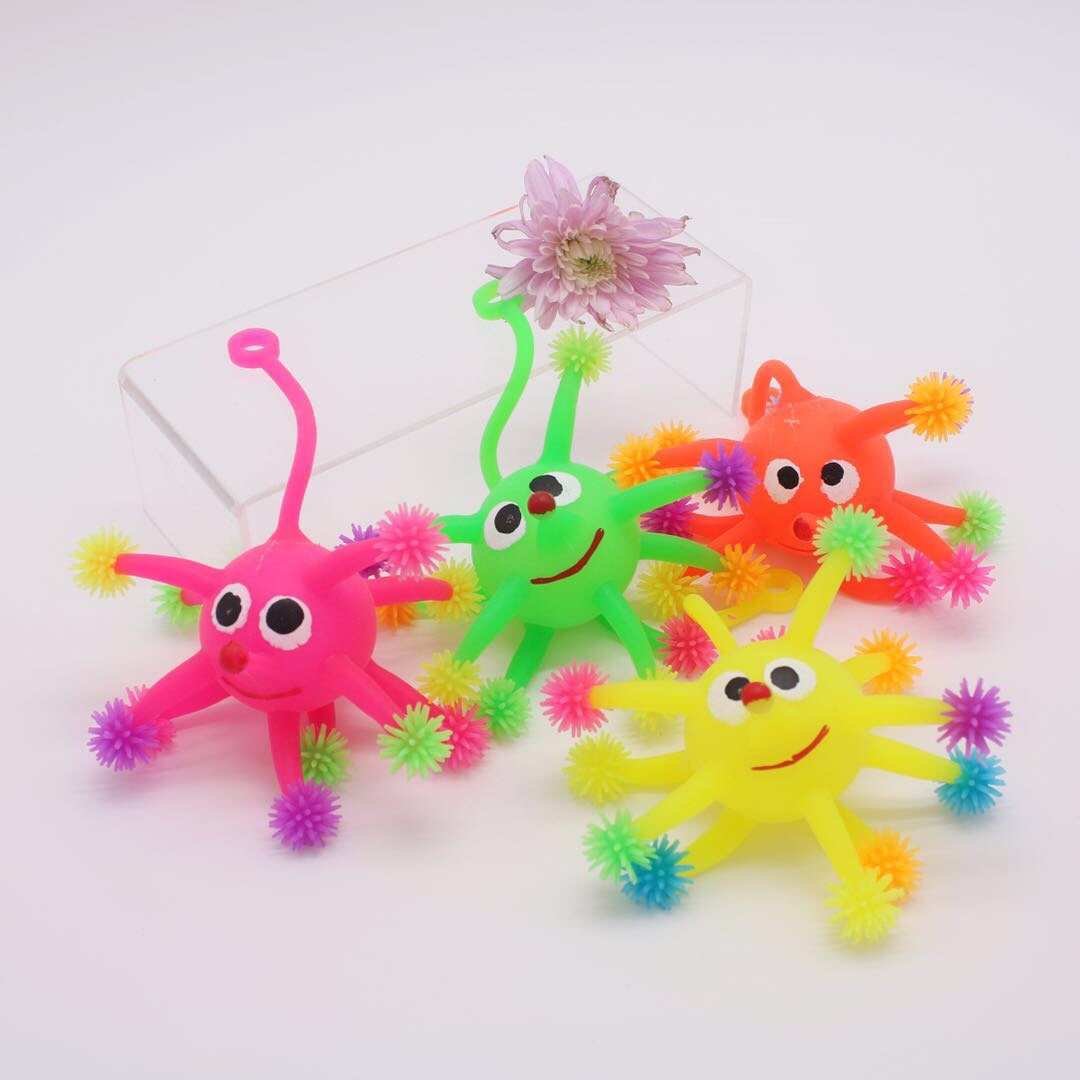 Snow ball decompression and decompression lovely soft glue ground toy pinochle