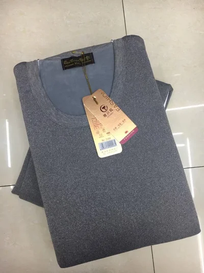 New Men's Cotton Base Thermal Underwear Fashion Set
