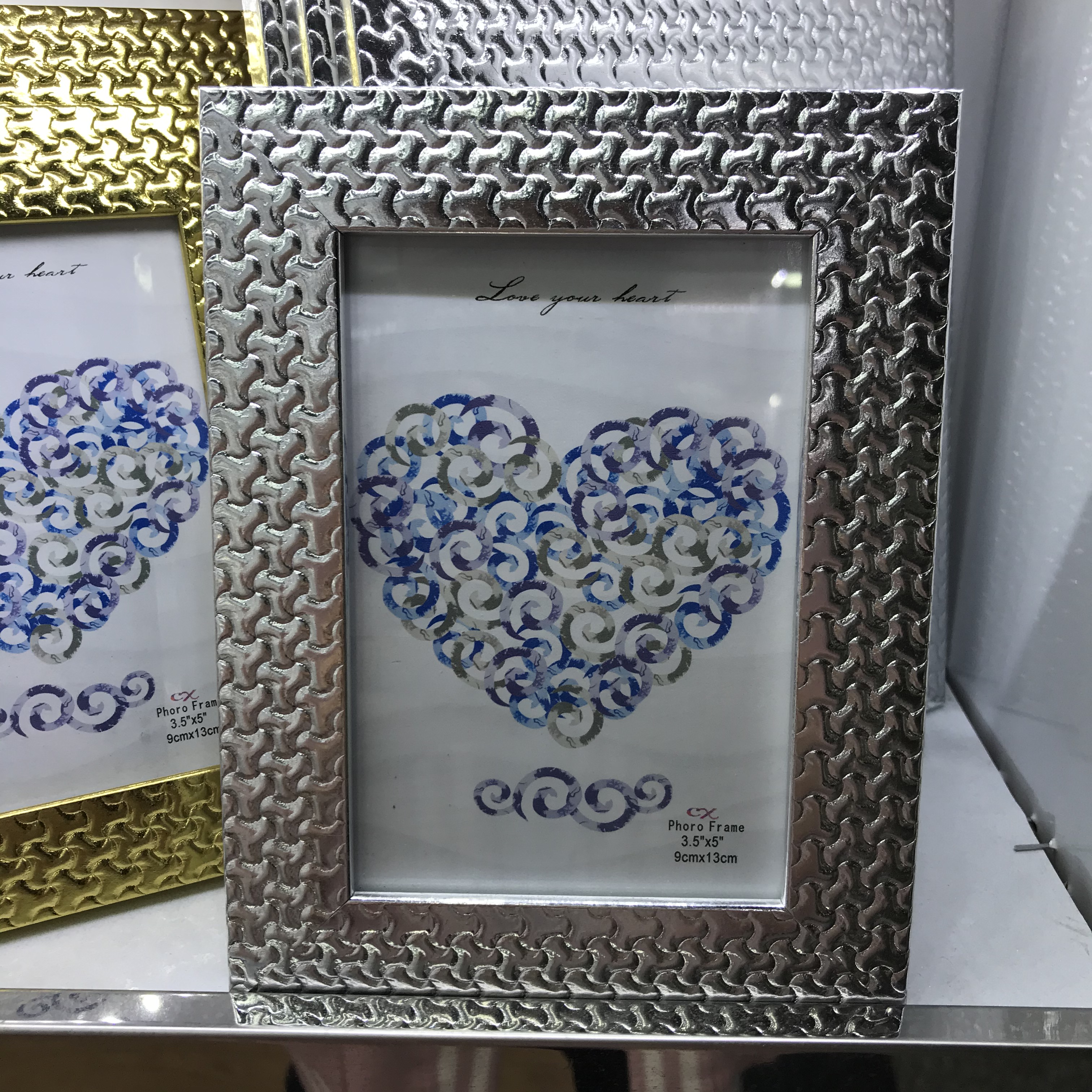 轻奢北欧相框摆台创意连体组合像框房间床头柜桌面婚纱照装饰摆件