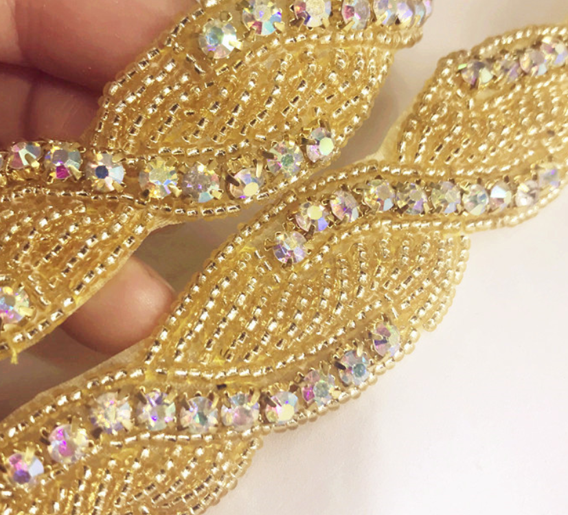 Rhinestone Strip Decorative Dress Accessories Wedding Accessories Belt Shoulder Strap