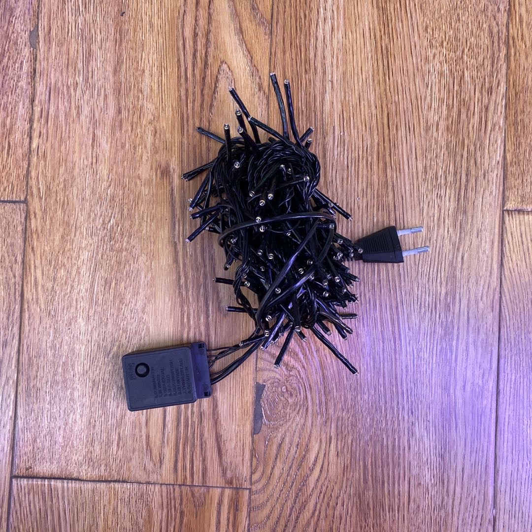 2 meters 100 head firecrackers light light fiber optic light color light flashing light string light decorative light