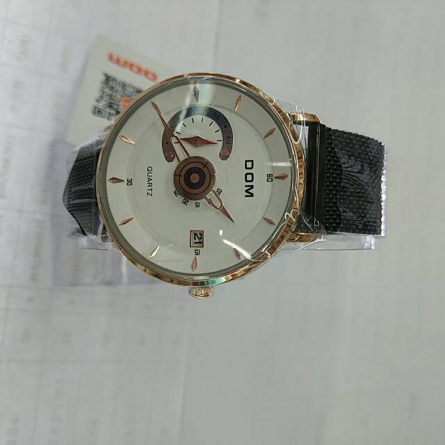 New men's watch for high school students, adult trend, electronic mechanical quartz men's genuine, powerful, waterproof and black technology men's watch