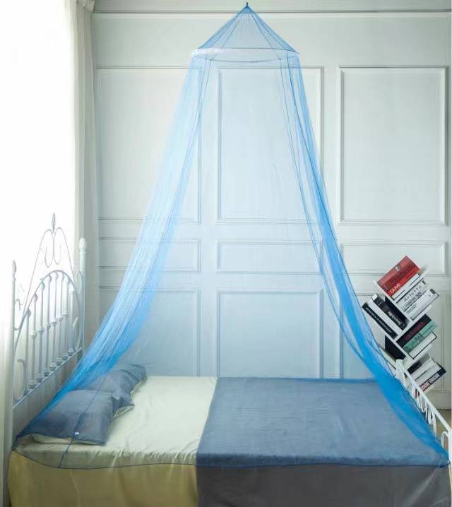 学生圆顶公主蚊帐宿舍无门双人床落地加密防蚊帐吊顶挂式韩式蚊帐