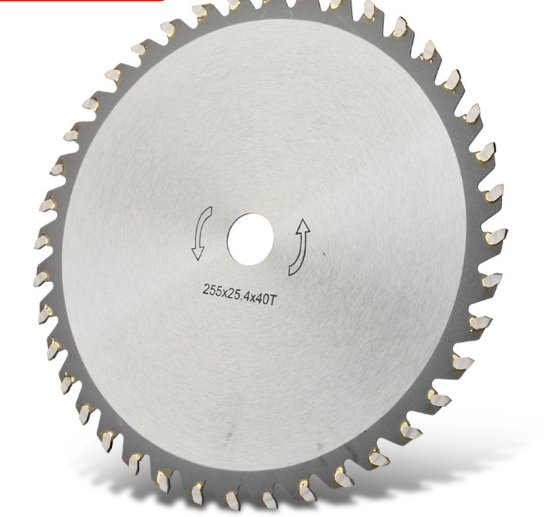 Lawn mower blades, 40-tooth, 60-tooth, 80-tooth alloy saw blades, lawn mower, brush cutter, grass cutter saw blade accessories, hard alloy saw blades details Picture