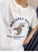 韩国东大门 字母卡通兔子印花舒适纯棉短袖T恤女宽松半袖上衣2020细节图