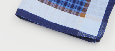 Men's and women's handkerchiefs, all-cotton handkerchiefs, thick, soft, classic and simple handkerchiefs details Picture