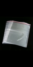 厂家定制OPP塑料袋服装包装不干胶自粘袋34cm透明包装袋现货批发