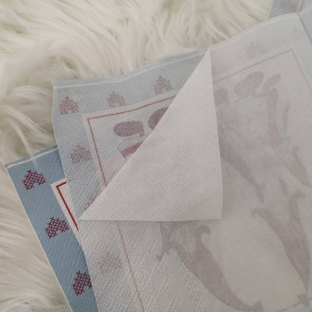 进口餐巾纸热销纸巾西餐纸印花餐巾纸圣诞餐巾纸产品图