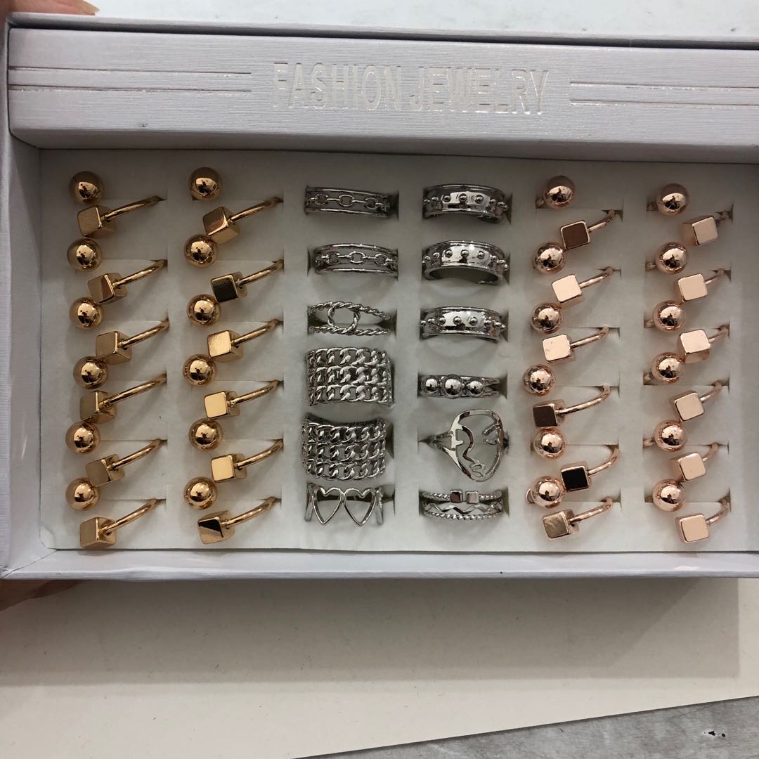 Factory direct sales of gold-plated rings and best-selling jewelry