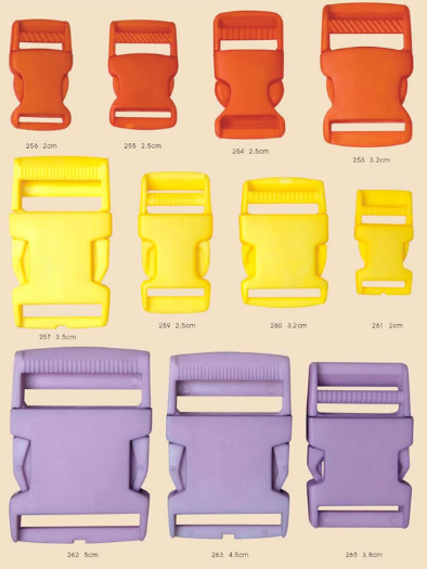 Factory direct sales of plastic nylon snap-on adjustment buckles
