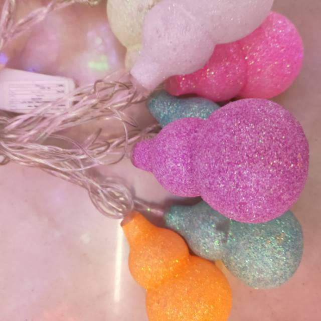 Night lights, star light strings, starry sky light strings, string lights, gourd lights details Picture