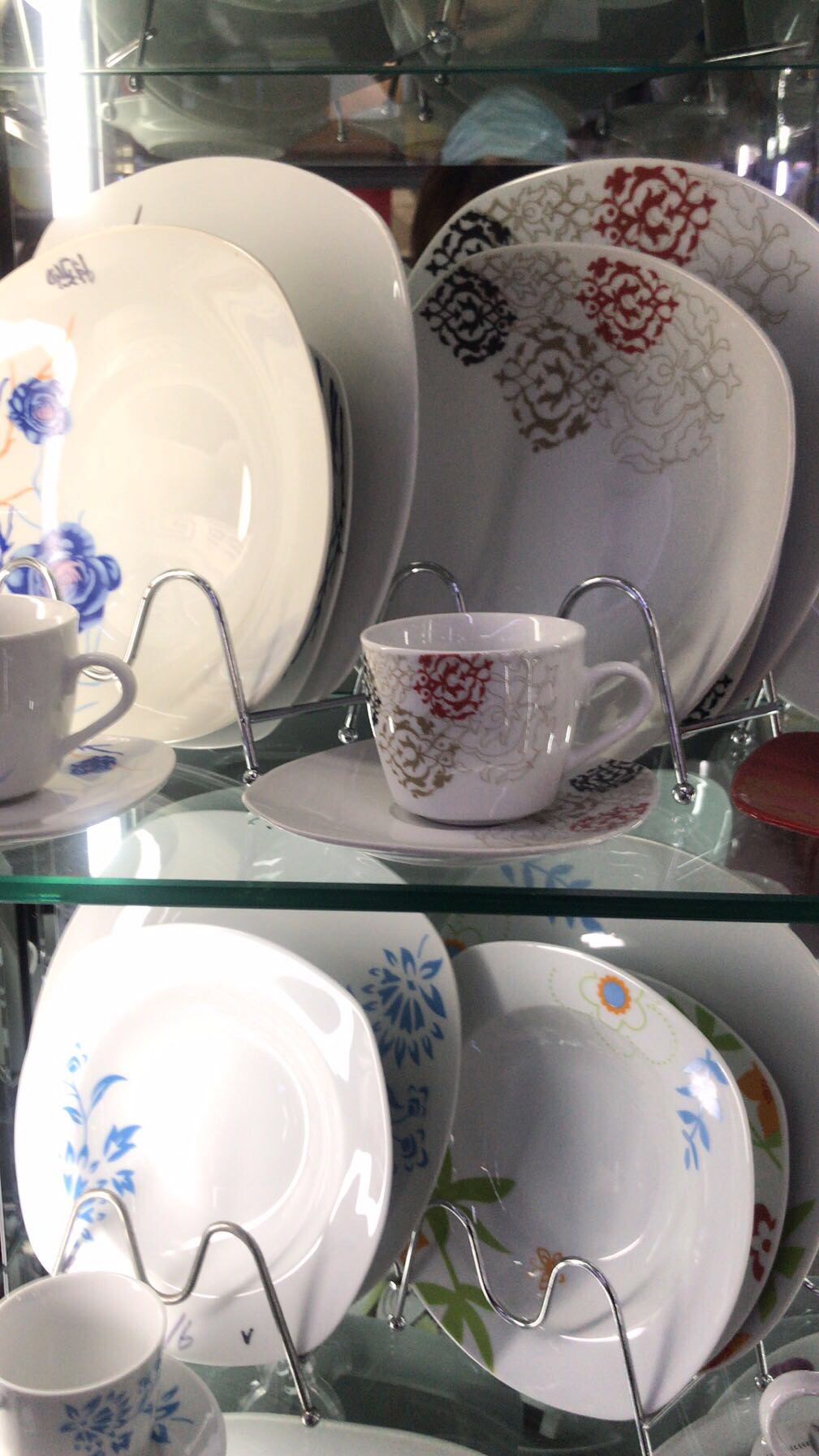 Fashion Novel 20 Head Roast Ceramic Series Specification drawing