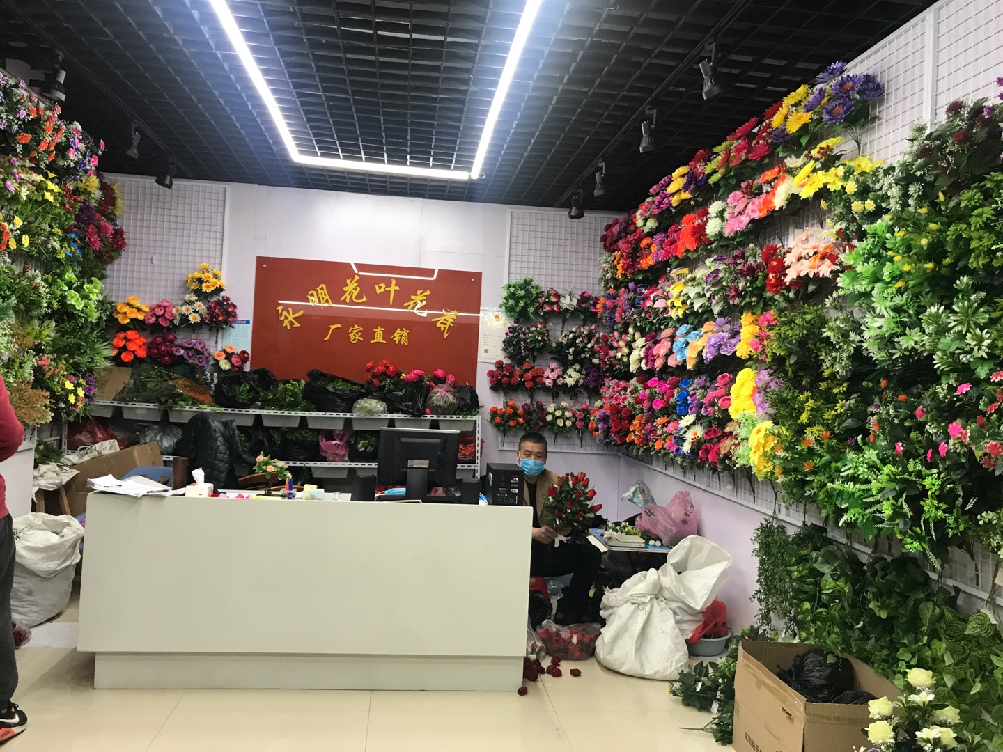 The leaves and flower base of the Yongming flower describe pic - 2