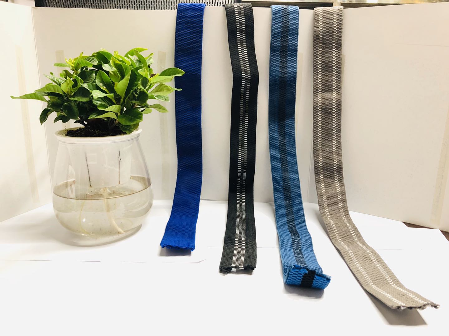 South Korea Webbing Color Stripes Webbing Ribbon Diy Clothes T-Shirt Shoes Hat Decorative Webbing Ribbon Ribbon Clothes Wrapping Cloth Strip Specification drawing