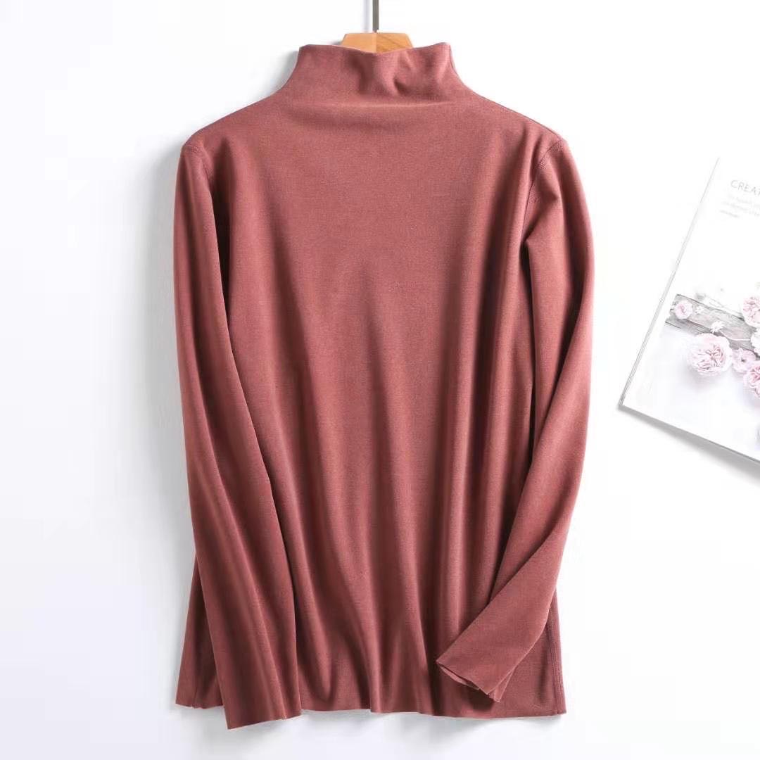 Ladies' autumn and winter basic base, body-shaping underwear, solid color thermal underwear