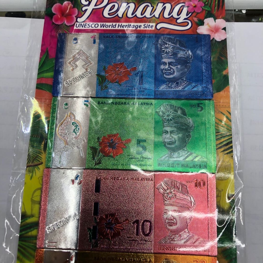 特色创意新加坡树脂纸币冰箱贴便条贴产品图