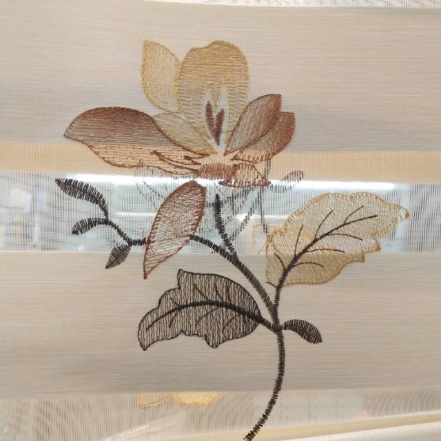 Jacquard Gauze Rolling Curtain details Picture