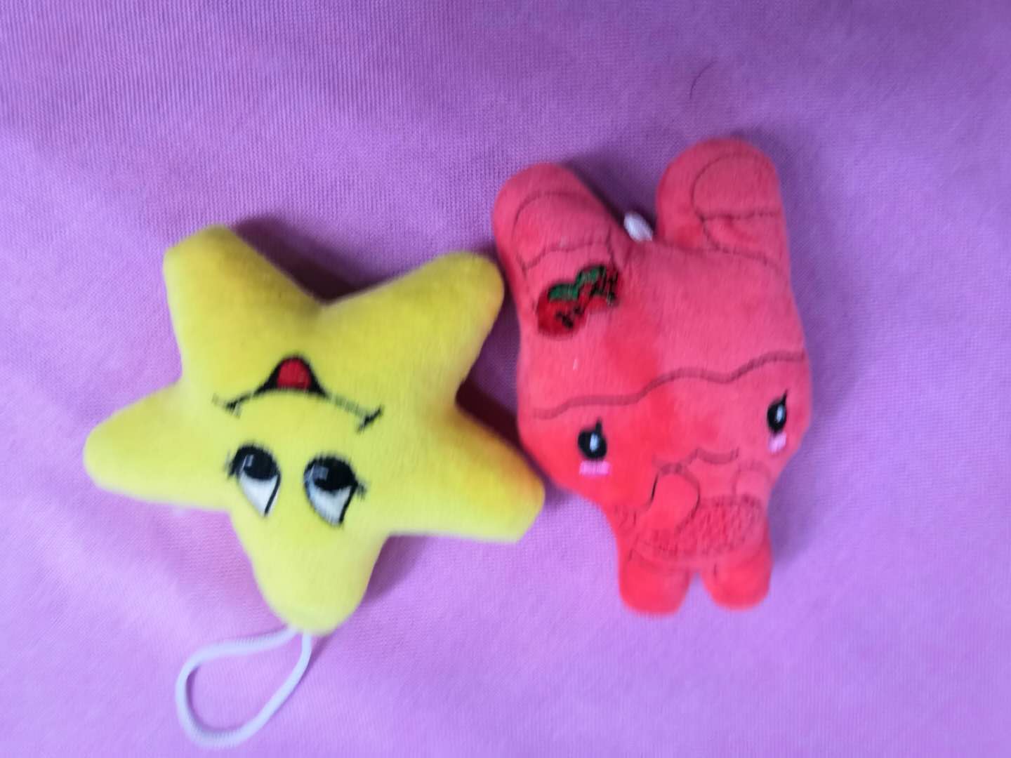 10 cm embroidered starfish smiling face plush toy pendant cartoon doll manufacturer wholesale