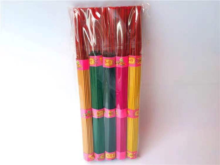 Five-path God of Wealth incense, Five-color incense, Hundred-flower incense, incense for worshipping deities, temple incense, Buddhist items, God of Wealth incense, bamboo stick incense