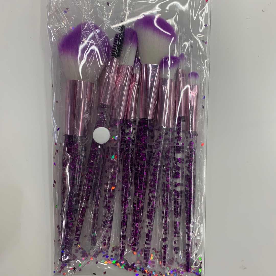 厂家直销亮片化妆刷眼影刷美容刷套装散粉刷腮红刷