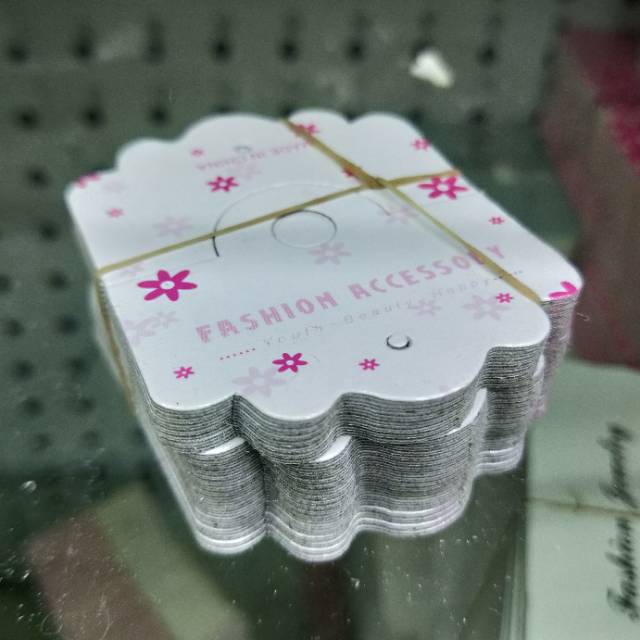 Jewelry Headgear Packaging Card Specification drawing