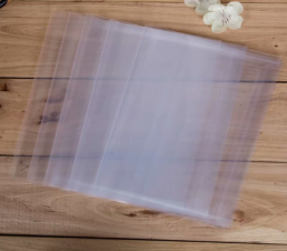 雅尚文具办公文化办公收纳文件袋 加厚书皮书套透明小学生课本作业本书套A4防水书套保护膜