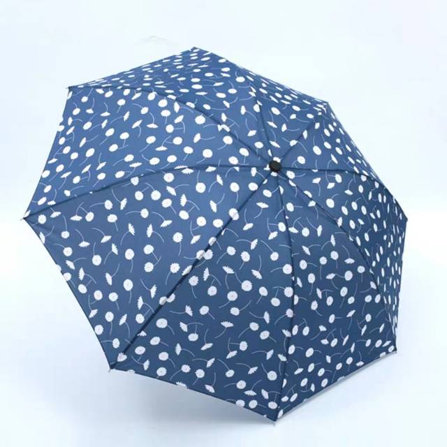 小清新晴雨伞两用折叠礼品伞细节图