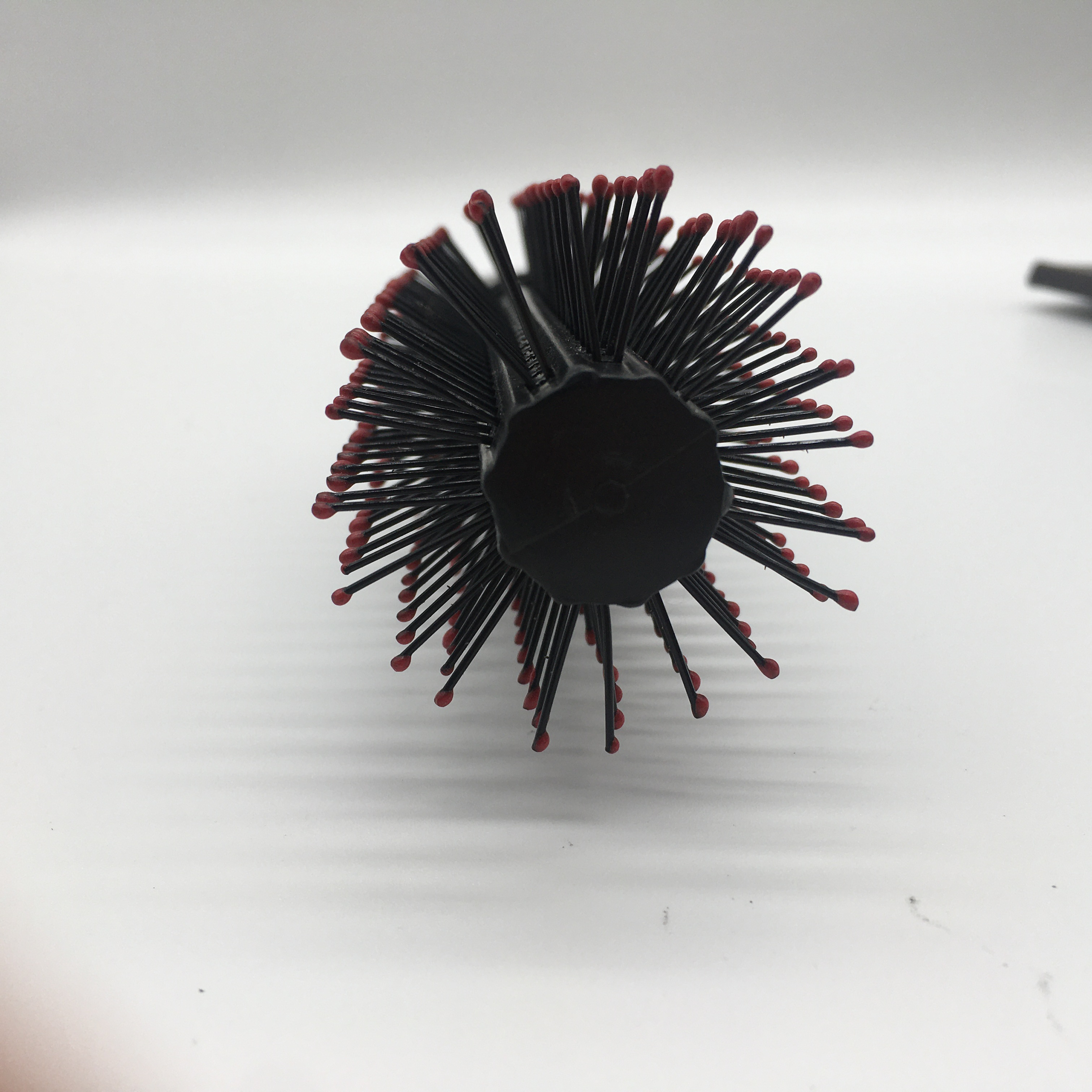 Black pointed-tail curly hair comb anti-static electric comb, a popular comb gift details Picture