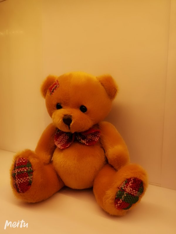 6-inch beggar bear, sitting bear, bow tie bear, teddy bear plush toy manufacturer wholesale 6435 details Picture