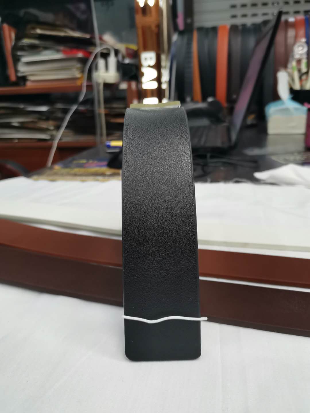 新款百搭结实耐用简约大气真皮男女士腰带