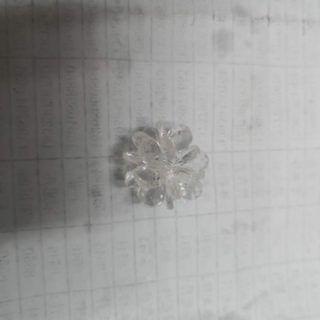 Transparent sunflower handcrafted acrylic petals, clothes, hats, decorations, DIY accessories, hats, ornaments and accessories Specification image