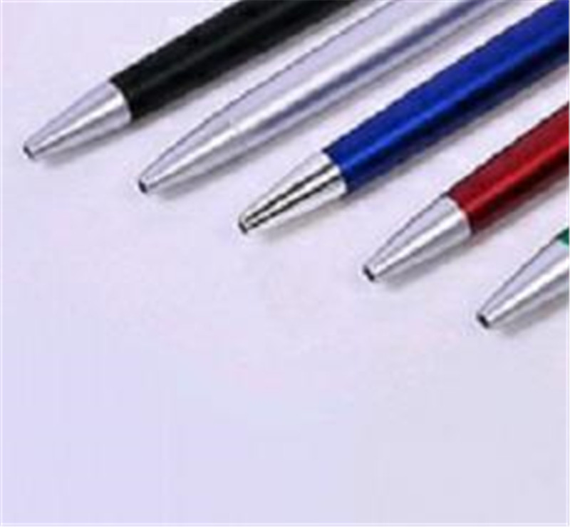 Ballpoint Pen Plastic Pen Two-Color Advertising Pen Printing Logo Two-Color Pen Transparent Pen Multi-Color Pen Customization details Picture