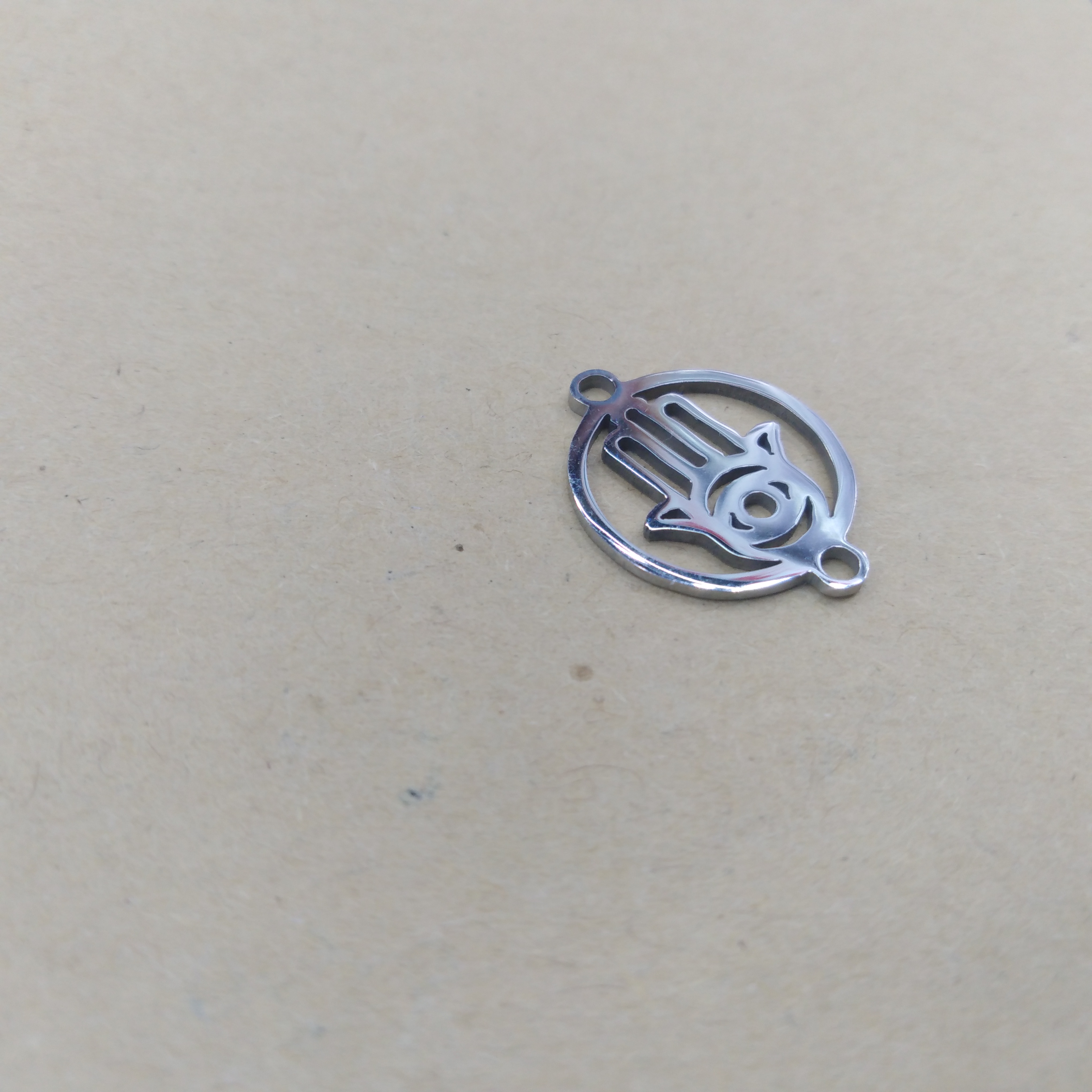 外星人不锈钢吊坠配件不锈钢diy耳环耳饰配件产品图