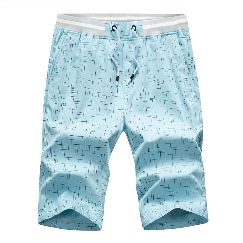 Shorts Men Korean Fashion Casual Shorts Five Quarter Pants Beach Pants
