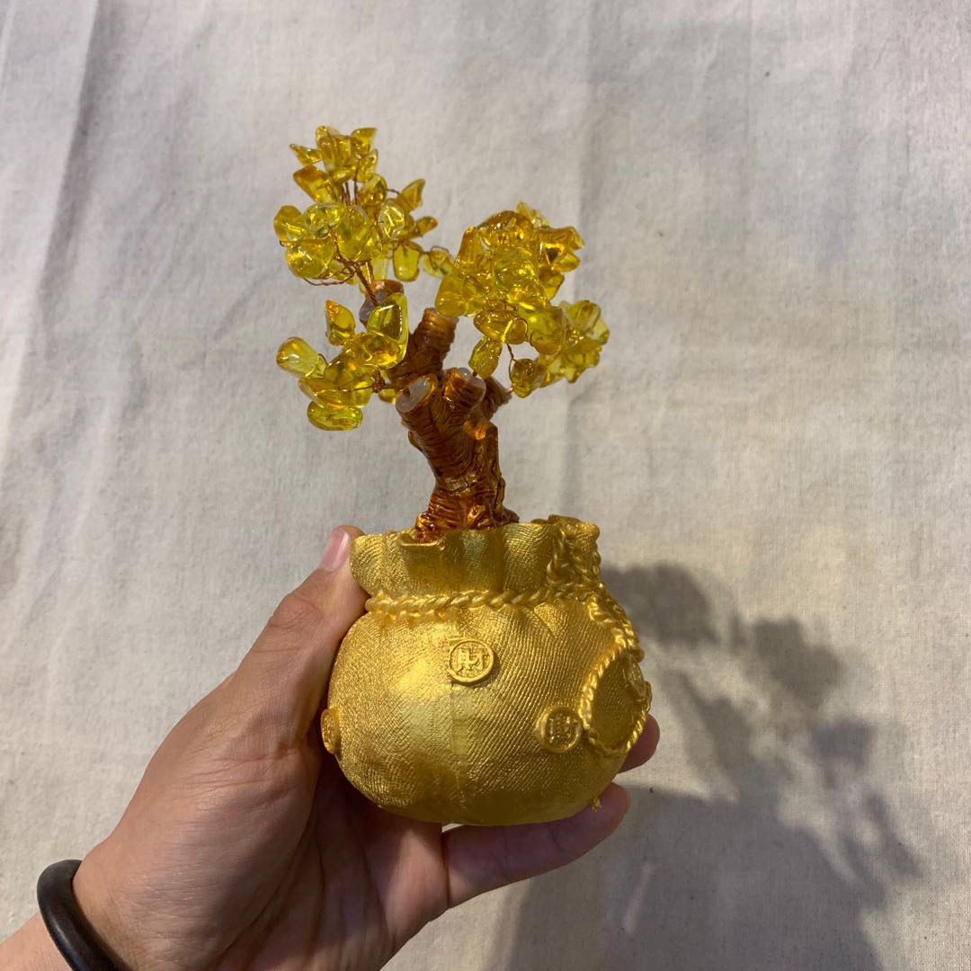 Topaz Money Tree details Picture