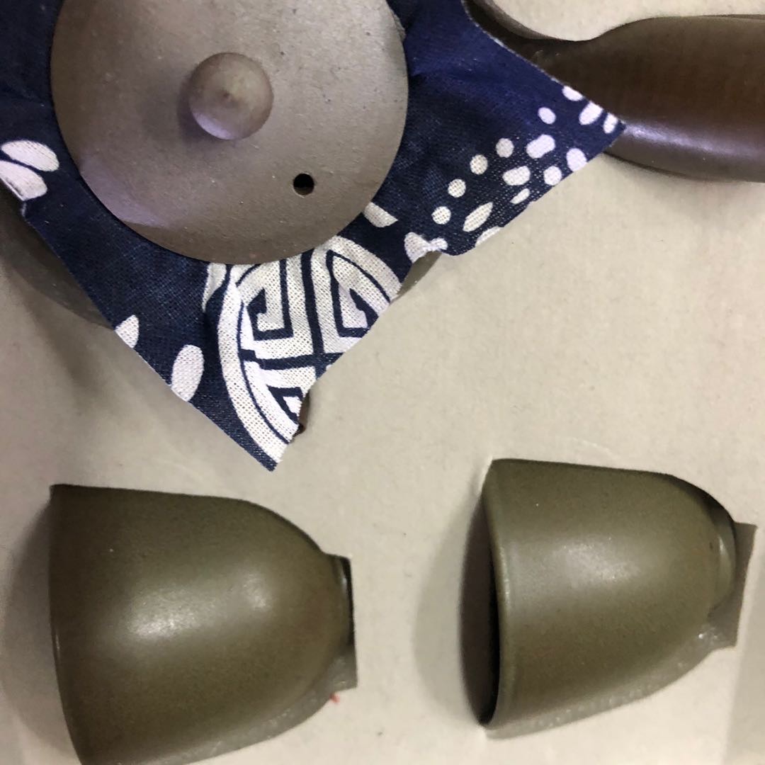 深绿盖碗茶具套装小套家用茶艺茶道功夫普洱陶瓷喝茶茶杯办公室泡茶细节图