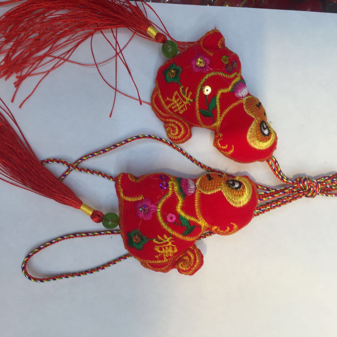 新新工艺制品传统手工艺结合民俗文化十二生肖猴布艺香包