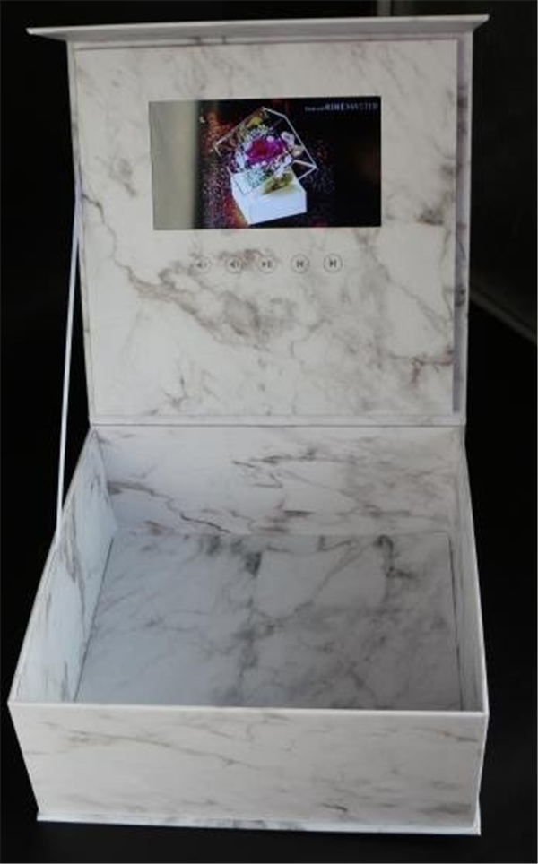 Tianxiang Craft Gift Box, creative gift square flip cover surprise video box packaging box, gift packaging premium details Picture