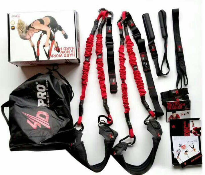 4D PRO 训练组合套装TRX健身训练 厂家直销弹性拉力绳